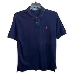 Polo Ralph Lauren Shirt Men’s Size L Blue Short Sleeve Casual